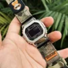gmw-b5000-dv01-camo-green-06 Camo Green DAVILANE MOLLE Nylon watch band installed on G-Shock GMW-B5000