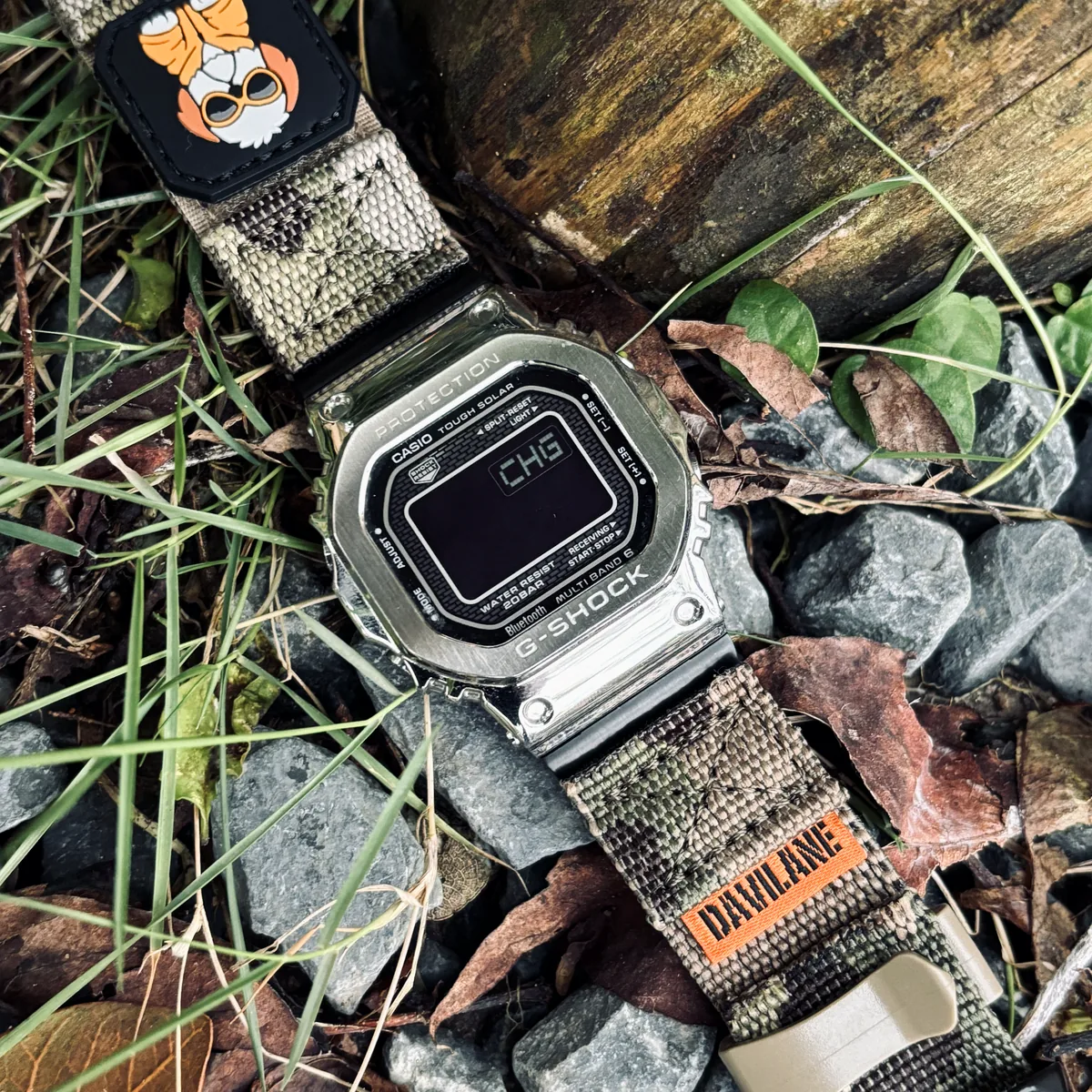 Camo Green GMW-B5000 MOLLE Nylon watch band