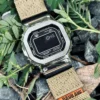 gmw-b5000-dv01-coyote-08 Coyote DAVILANE MOLLE Nylon watch band installed on G-Shock GMW-B5000