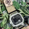 gmw-b5000-dv01-coyote-09 Coyote DAVILANE MOLLE Nylon watch band installed on G-Shock GMW-B5000