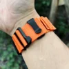 gmw-b5000-dv01-orange-03 Orange DAVILANE MOLLE Nylon watch band installed on G-Shock GMW-B5000