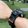 gr-b200-dv01-camo-black-05 Camo Black DAVILANE MOLLE Nylon watch band installed on G-Shock GR-B200