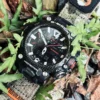 gr-b200-dv01-camo-green-05 Camo Green DAVILANE MOLLE Nylon watch band installed on G-Shock GR-B200