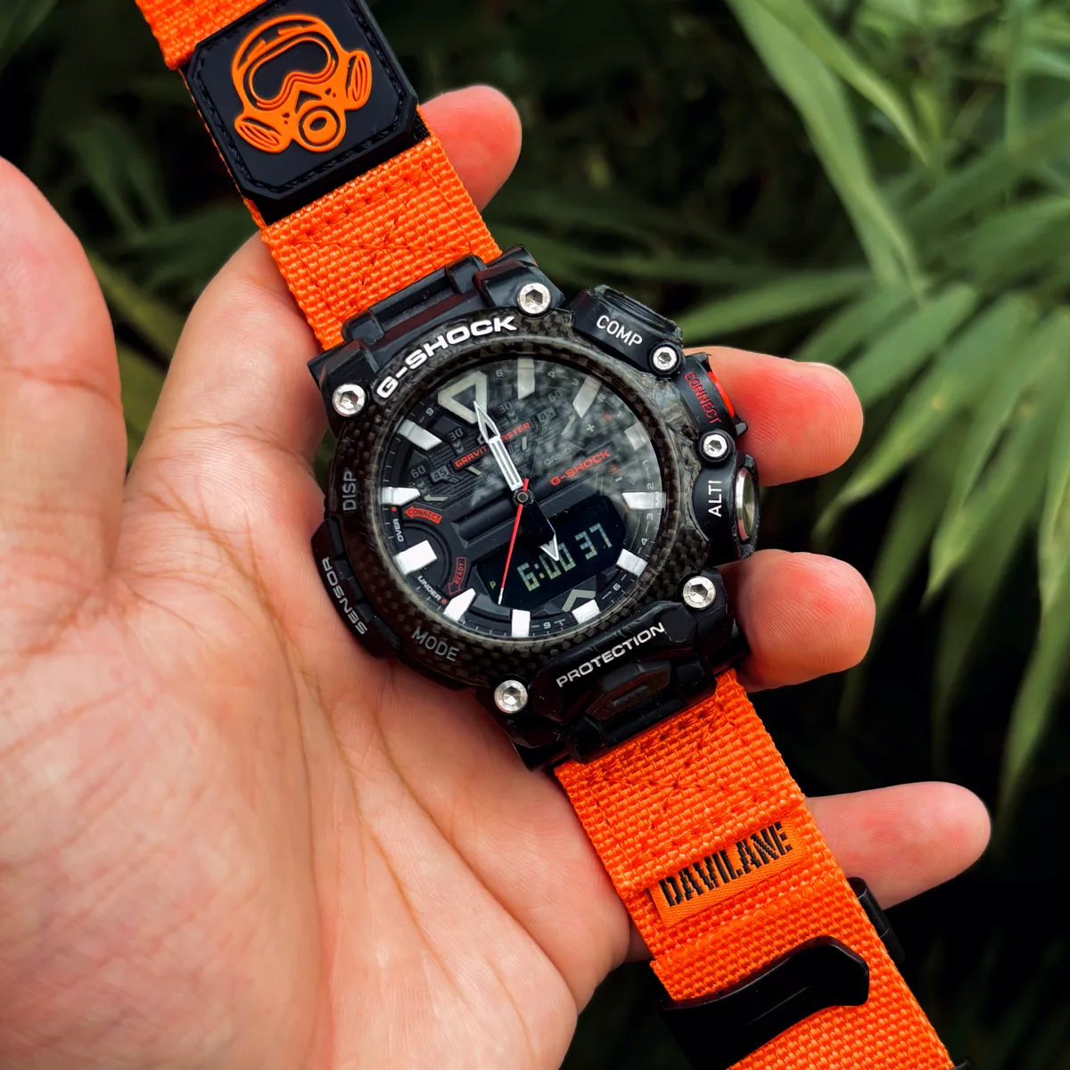 G-Shock GR-B200 with DAVILANE MOLLE Nylon watch band