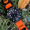 gr-b200-dv01-orange-04 Orange DAVILANE MOLLE Nylon watch band installed on G-Shock GR-B200